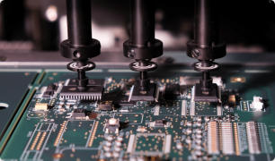 Pick-up Heads on Pick and Place Machine